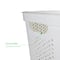 Mind Reader 60L Perforated Plastic Laundry Hamper with Lid